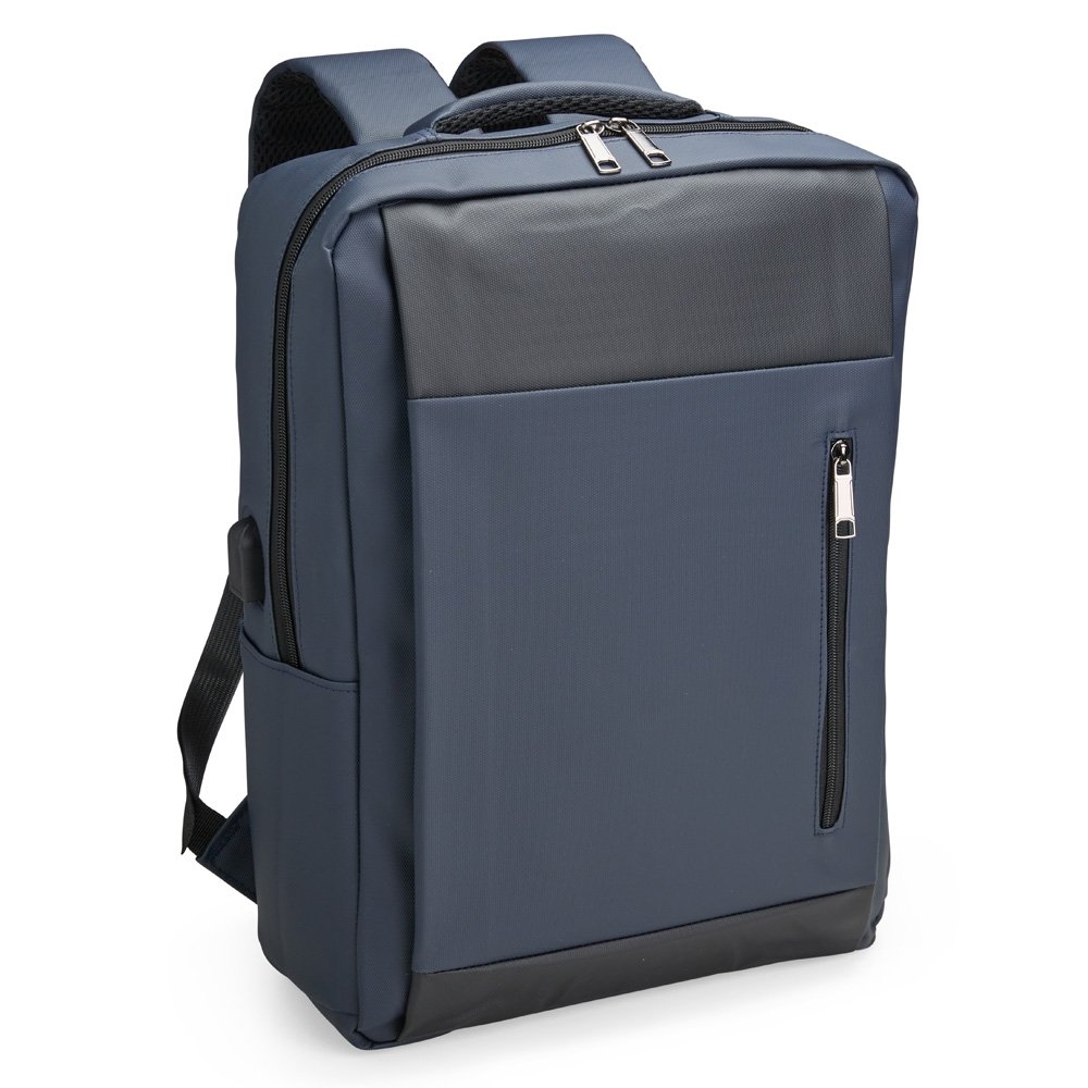 Mochila antifurto para notebook personalizada com o logo da empresa