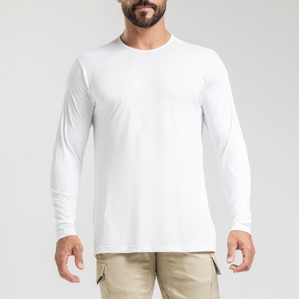 Camiseta Manga Longa Masculina personalizada - uniforme